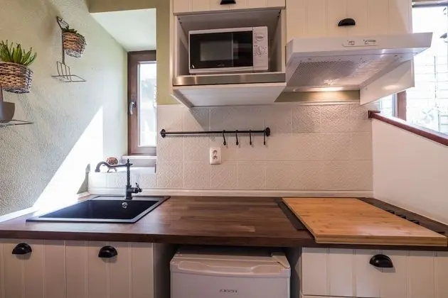 Design Apart Daire, 1 Büyük (Queen) Boy Yatak, Sigara İçilmez, Küçük Mutfak