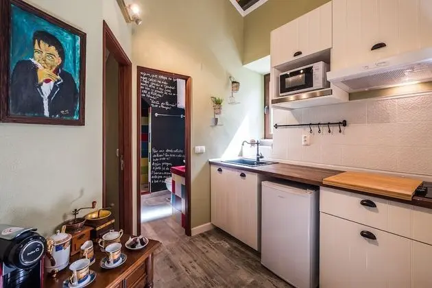 Design Apart Daire, 1 Büyük (Queen) Boy Yatak, Sigara İçilmez, Küçük Mutfak