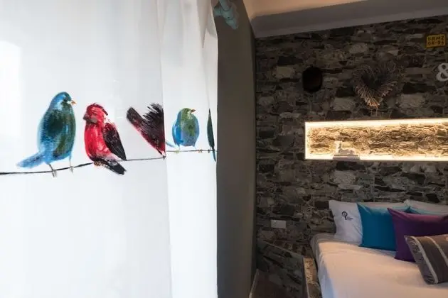 Design Apart Daire, 1 En Büyük (King) Boy Yatak ve Çekyat, Bahçe Manzaralı