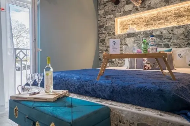 Design Apart Daire, 1 En Büyük (King) Boy Yatak ve Çekyat, Bahçe Manzaralı