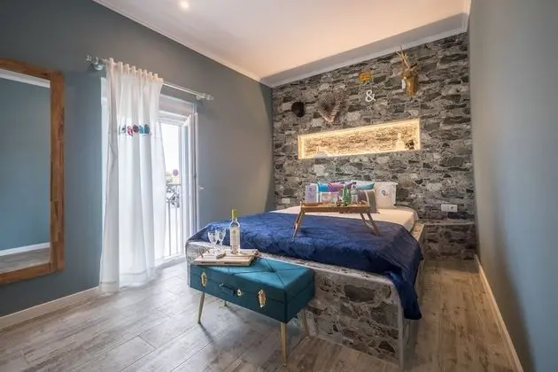 Design Apart Daire, 1 En Büyük (King) Boy Yatak ve Çekyat, Bahçe Manzaralı