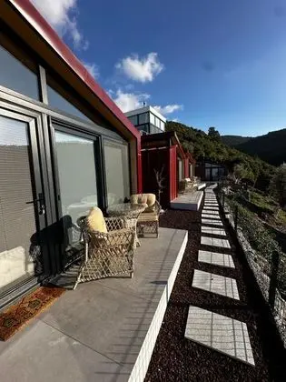 Bungalow - Çift Kişilik, Deniz ve Doğa Manzaralı
