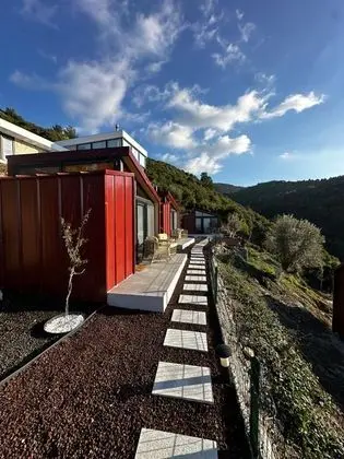 Bungalow - Çift Kişilik, Deniz ve Doğa Manzaralı