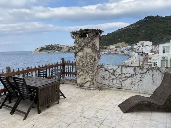 Premier İki Ayrı Yataklı Oda, Teras, Deniz Manzaralı