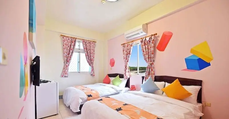 Comfort Dört Kişilik Oda, 2 Çift Kişilik Yatak, Deniz Manzaralı, Kule