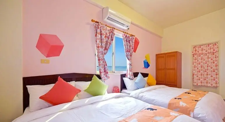 Comfort Dört Kişilik Oda, 2 Çift Kişilik Yatak, Deniz Manzaralı, Kule