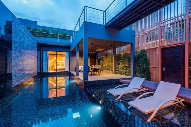 Two Bedrooms Private Pool Villa with Sea View