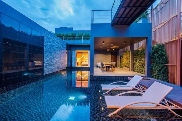 Two Bedrooms Private Pool Villa with Sea View