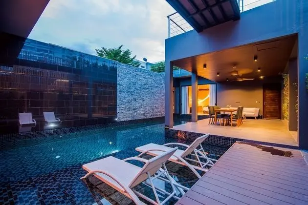 Two Bedrooms Private Pool Villa with Sea View