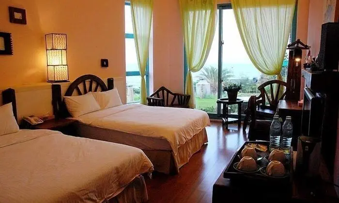 Deluxe Dört Kişilik Oda, Okyanus Manzaralı