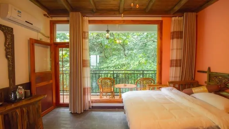 İki Ayrı Yataklı Oda, Balkon, Bahçe Manzaralı