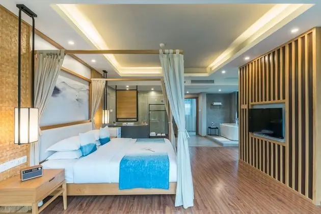 Deluxe Stüdyo, 1 Yatak Odası, Küvet, Dağ Manzaralı