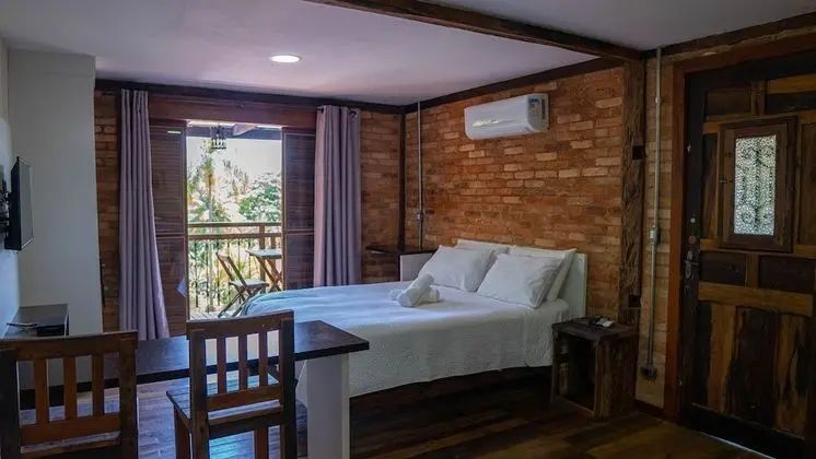 Deluxe Tek Büyük Yataklı Oda, Havuz Manzaralı (Ofurô)