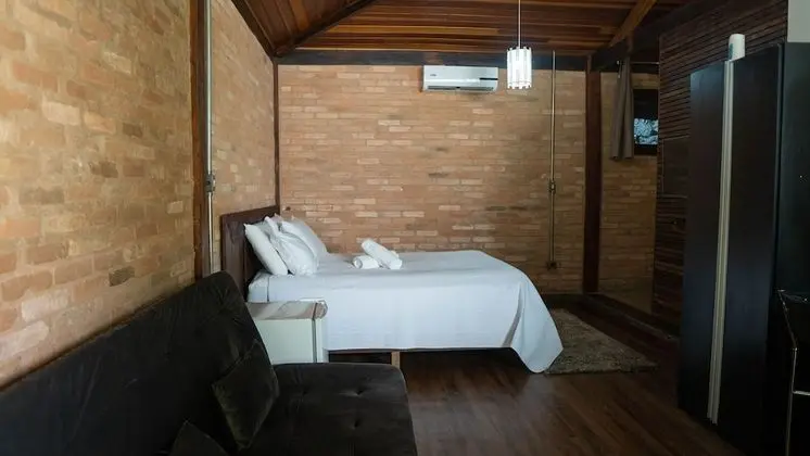 Superior Dağ Evi, 1 Çift Kişilik Yatak ve Çekyat (Ofurô)