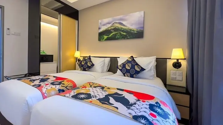 Luxury Süit, 1 Yatak Odası, Balkon, Dağ Manzaralı