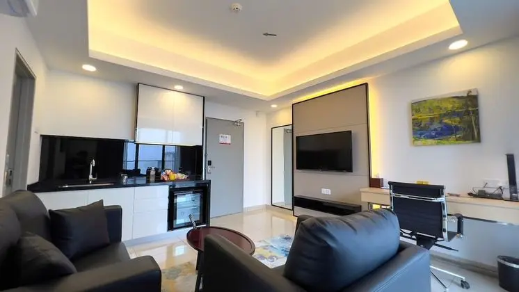 Luxury Süit, 1 Yatak Odası, Balkon, Dağ Manzaralı