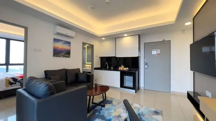 Luxury Süit, 1 Yatak Odası, Balkon, Dağ Manzaralı