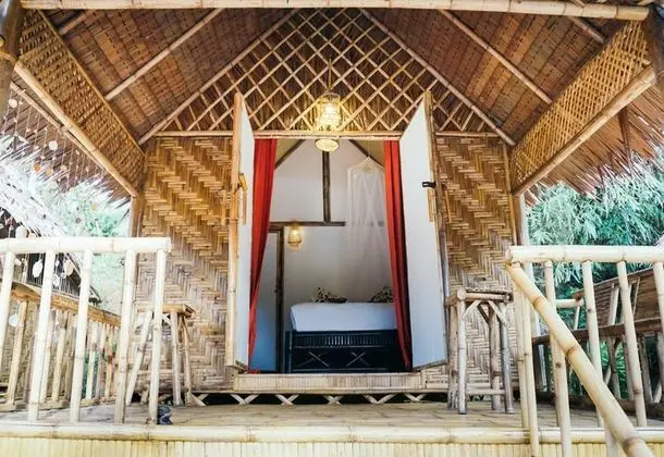 Bamboo Hut with Air Condition