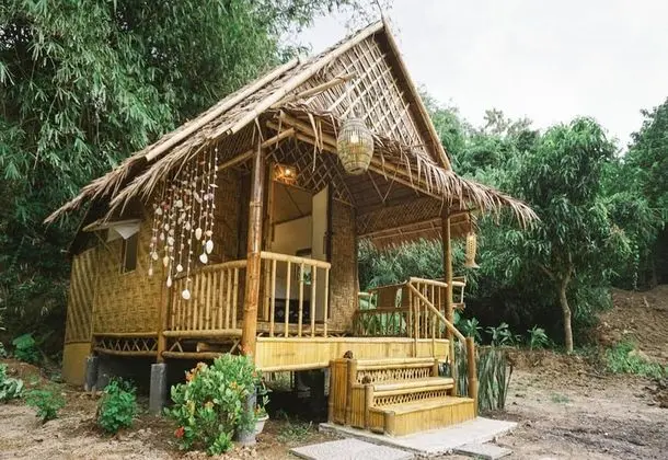 Bamboo Hut with Air Condition