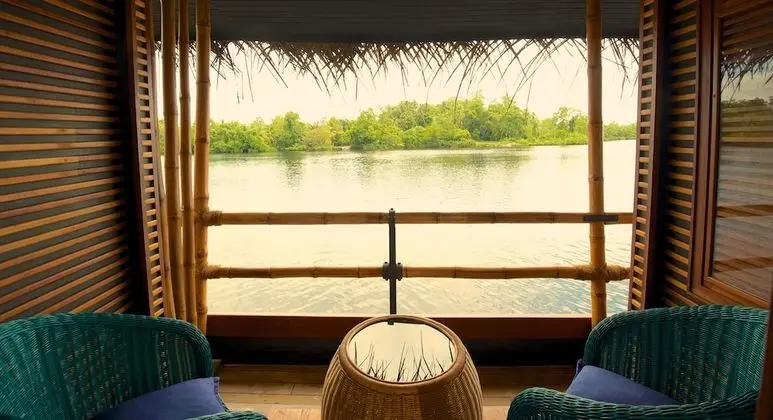 Deluxe Kulübe, 1 Çift Kişilik Yatak, Nehir Manzaralı