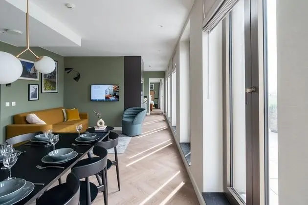 Panoramic Çatı Katı Süiti (Penthouse), 2 Yatak Odası