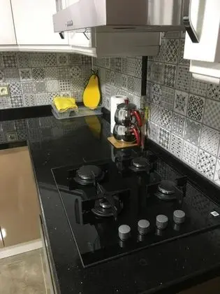 Apartment, Yandan Deniz Manzaralı, Tam Donanmlı Mutfak - Full Kitchen