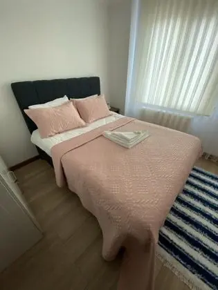 Apartment, Yandan Deniz Manzaralı, Tam Donanmlı Mutfak - Full Kitchen
