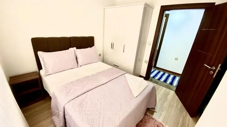 Apartment, Yandan Deniz Manzaralı, Tam Donanmlı Mutfak - Full Kitchen