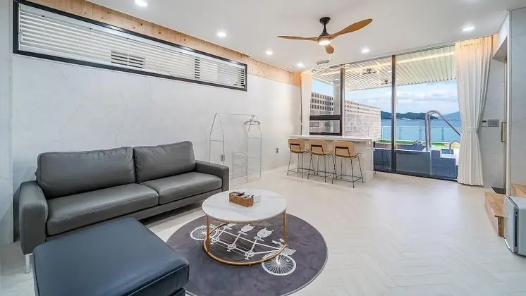 Basic Oda, 2 Yatak Odası (VIP2(Dokchae/Ocean view/Spa))