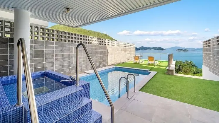 Basic Oda, 2 Yatak Odası (VIP3(Dokchae/Ocean view/Spa))