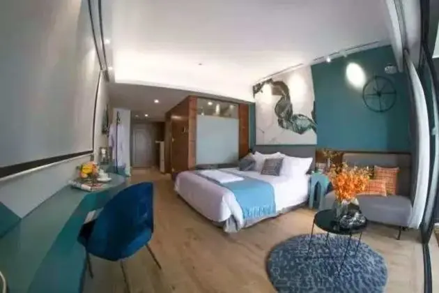 Deluxe Tek Büyük Yataklı Oda, Deniz Manzaralı
