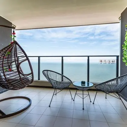 Deluxe Tek Büyük Yataklı Oda, Deniz Manzaralı