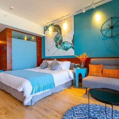 Deluxe Tek Büyük Yataklı Oda, Küvet, Deniz Manzaralı