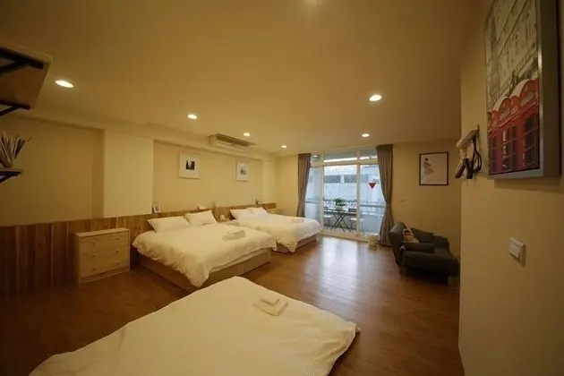 Comfort Dört Kişilik Oda, 2 Çift Kişilik Yatak, Balkon, Şehir Manzaralı