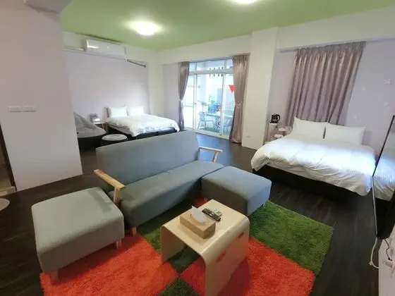 Signature Dört Kişilik Oda, 2 Çift Kişilik Yatak, Balkon, Şehir Manzaralı
