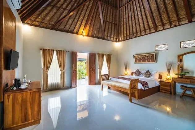 Bungalov, 1 Yatak Odası, Bahçe Manzaralı