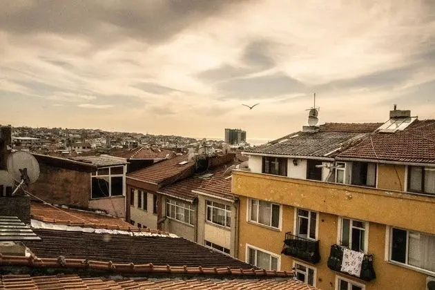 Deluxe Shared Dormitory, Multiple Beds, Partial Ocean View