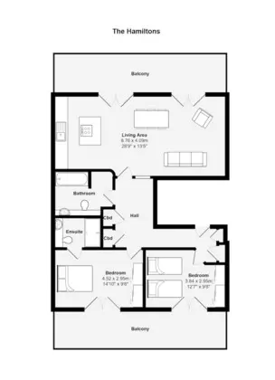 Executive Apart Daire, 2 Yatak Odası
