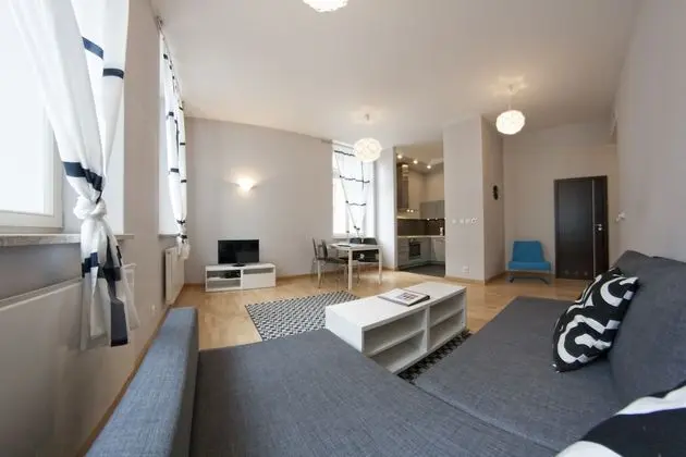 Classic Apart Daire, 1 Yatak Odası (for 4 people, Łobzowska Street)