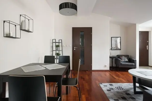 Classic Apart Daire, 1 Yatak Odası (for 4 people, Łobzowska Street)