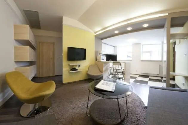 Classic Apart Daire, 1 Yatak Odası (for 4 people, Łobzowska Street)