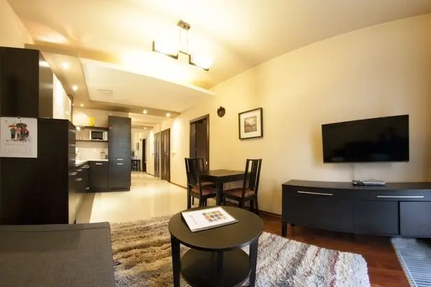 Deluxe Apart Daire, 1 Yatak Odası, Balkon (for 4 people, Łobzowska Street)