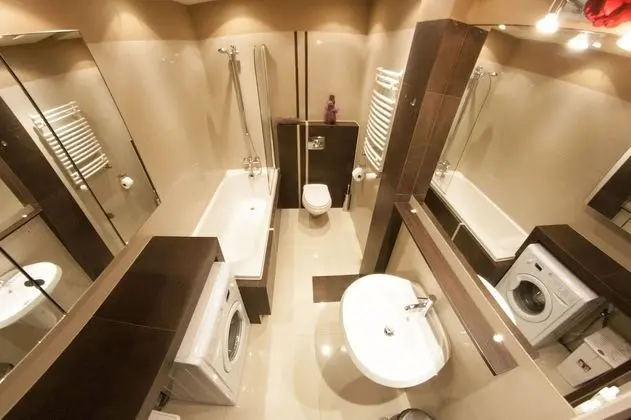Deluxe Apart Daire, 1 Yatak Odası, Balkon (for 4 people, Łobzowska Street)