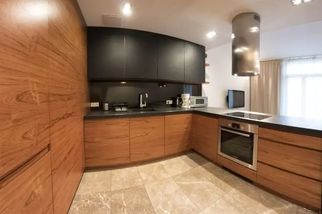 Deluxe Apart Daire, 2 Yatak Odası, Balkon (for 6 people, Łobzowska Street)