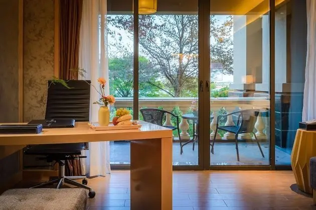 Business Tek Büyük Yataklı Oda, Bahçe Manzaralı
