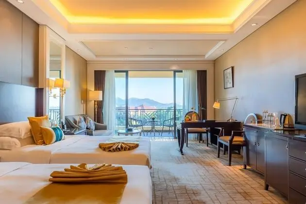 Deluxe Tek Büyük Yataklı Oda, Bahçe Manzaralı