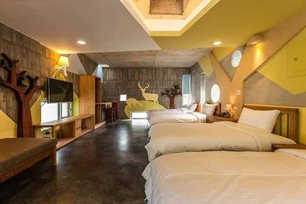 Deluxe Dört Kişilik Oda (Mezzanine)
