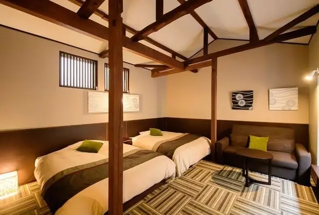 Traditional İki Ayrı Yataklı Oda, Sigara İçilmez (Modern Japanese, Shared Hot Spring)