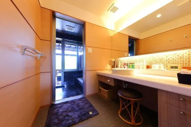 Superior Villa, 2 Yatak Odası, Sigara İçilmez (STD,OpenAirBath,Jacuzzi,C,Hanayoshi)