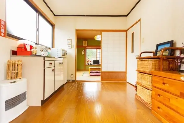 Traditional Oda, Küçük Mutfak (Japanese Style for 3ppl with Bathroom)